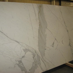 Calacatta gold extra marble slab - Kitchen Countertops