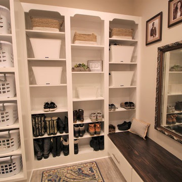 Home Central - Mud Room, Laundry Room, Library, Pocket Office