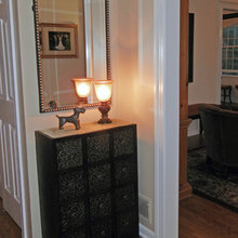 Half Wall Entryway