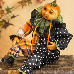 Paolo Pumkinhead Figurine - Holiday Accents And Figurines