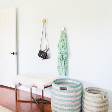 Modern Preppy Master Bedroom on a Budget in Sherman Oaks