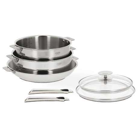 7 Piece Set - Polished Staineless Handles
