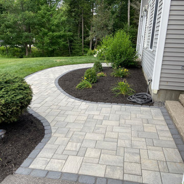 Front Walkway and Back Patio