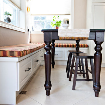 Traditional Carlsbad Kitchen Great Room