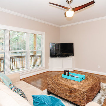 Transitional Family Room