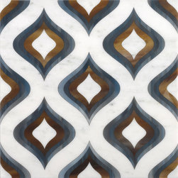 Painted Marble tile - Products