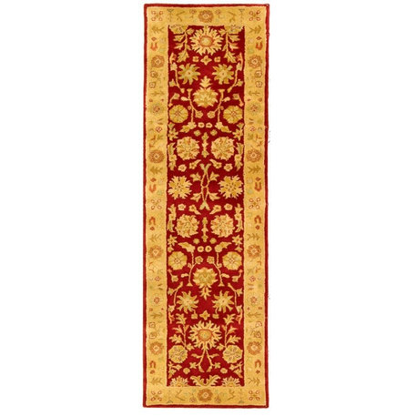 Safavieh Heritage hg813a Red, Gold Area Rug, 2'x10' Runner