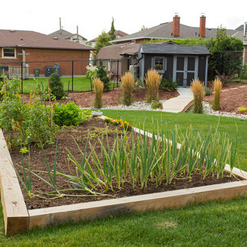 Dry Stream Landscape & Walkway