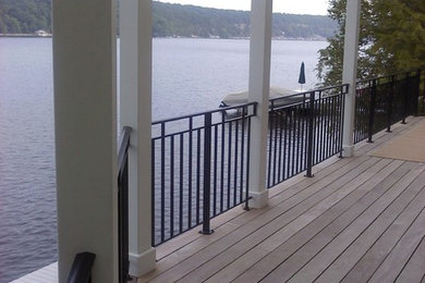 Lake Front Porch Railings