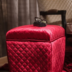 THE SITTING COLLECTION - PUFF - Footstools And Ottomans