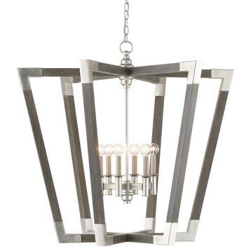 Currey and Company Six Light Chandelier 9000-0606