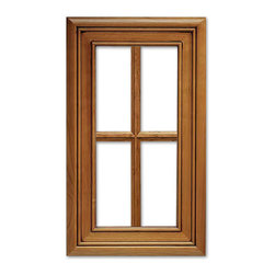 Monterey with French Lites from CabinetNow.com shown in Cherry - Kitchen Cabinetry