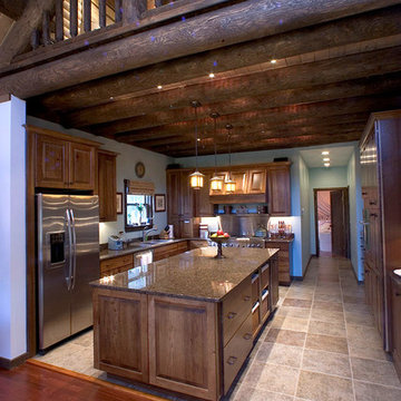 Custom Log Home for Extreme Makeover: Home Edition