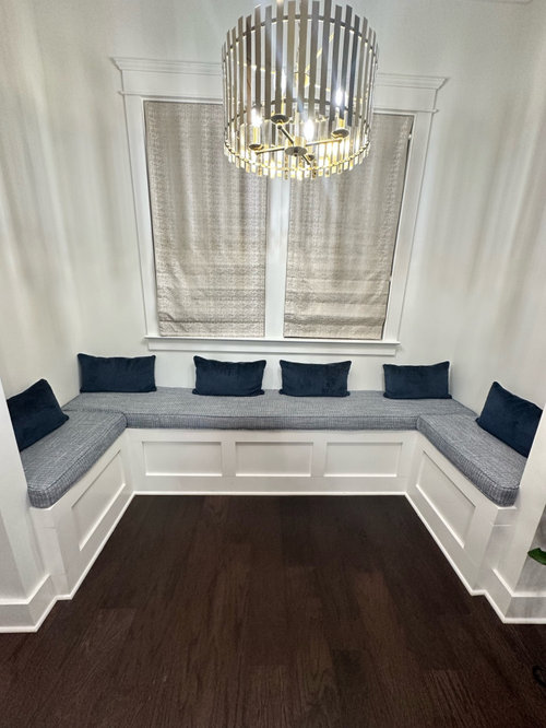 Round vs Rectangular Table Banquette Seat