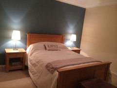 Blue And Cream Bedroom