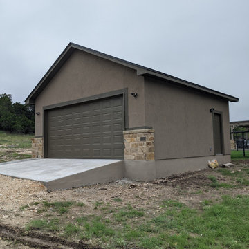 Texas Hill Country Ranch Garage Addition at Canyon Lake