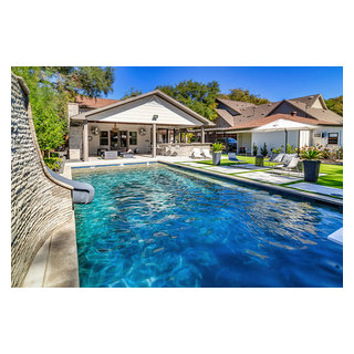 Geometric Pool Designs Dallas, Highland Park & Plano - Dallas - by ...