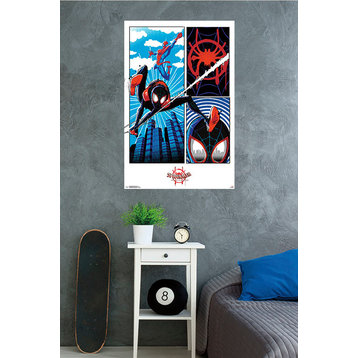 Spider-Man: Spider-Verse Panel Poster, Premium Unframed
