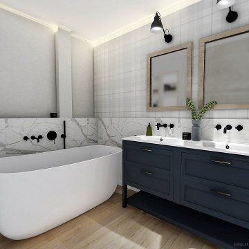PROYECTO DE DISEÑO E INTERIORISMO 3D PARA REFORMA INTEGRAL EN VALLADOLID