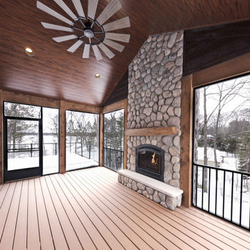 Ivy Brook (modified) by Wisconsin Log Homes