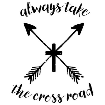 Always Take the Cross Road 24x24