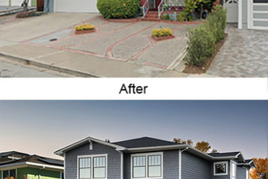 Transitional exterior home photo in San Francisco