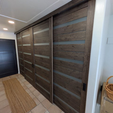 New sliding doors 2026 - Quadro 4445 Cognac Oak, Fourpass sliding doors