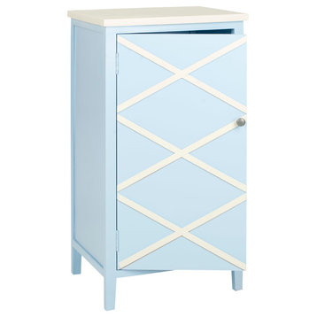 Safavieh Cary Small Cabinet, Light Blue