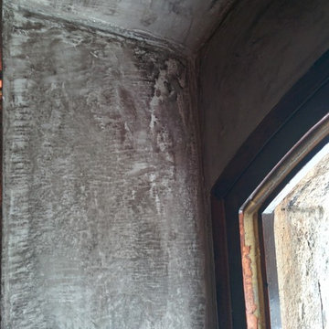 stucco plaster - french restaurant