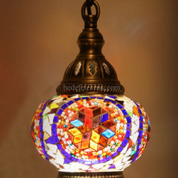 Turkish Style Mosaic Pendant Lamp 12 cm - Pendant Lighting