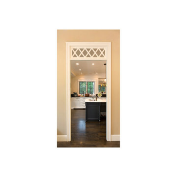 Transom Window Tudor in Kitchen