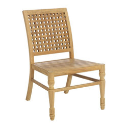 Yacht Side Chair - Outdoor Dining Chairs