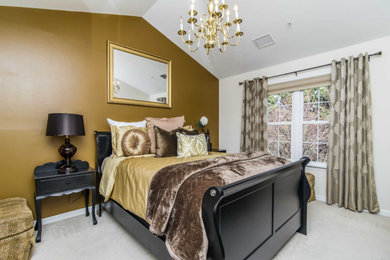 Example of a mid-sized ornate bedroom design in Baltimore