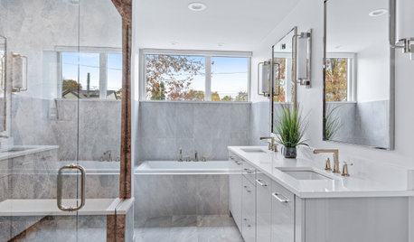 Bathroom of the Week: Clean, Contemporary Style for Empty Nesters
