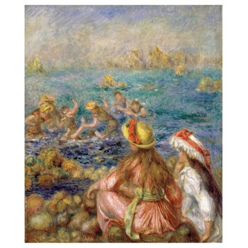"Bathers" Digital Paper Print by Pierre-Auguste Renoir, 20"x24"