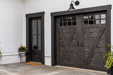 Traditional Wooden Garage Door Style