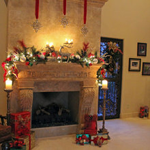 Christmas Mantel Decoration