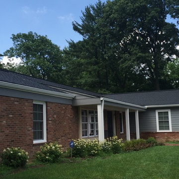 LP SmartSide 8" Lap Siding - Pelican Gray/White - Creve Coeur, MO