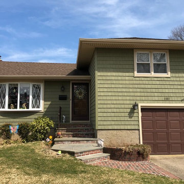 Massapequa Siding - Arbor Green Shakes | Alpha Windows & Siding
