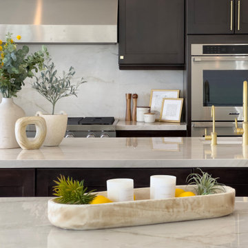 Traditional Meets Elegant Family Kitchen