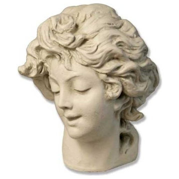 Garden Lady Head, Figurines Classical Sculpture