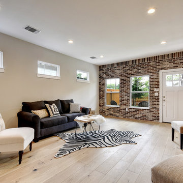 Transitional Living Room