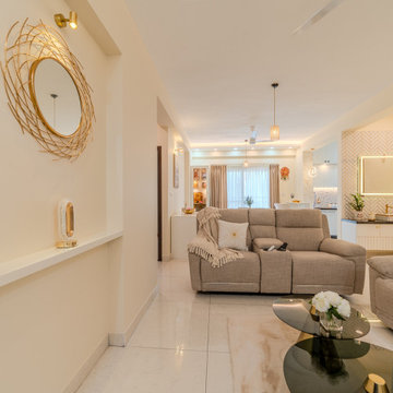 Arjun and Gopika’s home interior project at United Sai Green Woods, Bengaluru