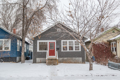 Inspiration for a contemporary exterior home remodel in Other