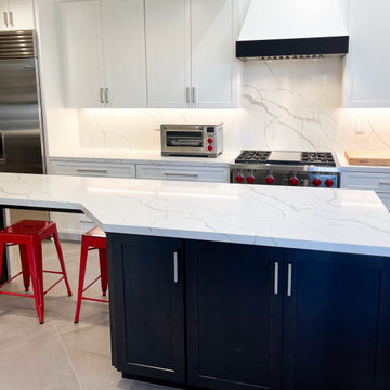 Modern Coastal Kitchen Renovation | Costa Mesa