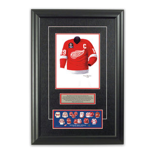 Framed Evolution History Kansas City Chiefs Uniforms Print