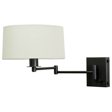 House of Troy WS776 Decorative Wall Swing 1 Light Title 20 - Oil Rubbed Bronze