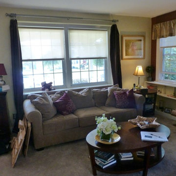 Colorful Cottage Living Room