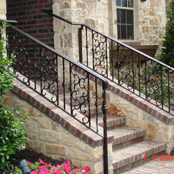 Wrought Iron Exterior Hand Rails - Products