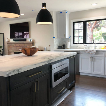 Mid-century Kitchen Remodel for Home Staginh